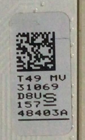 KIT DE LED'S PARA TV SAMSUNG CONSTA DE  ( 10 PZ ) / NUMERO DE PARTE BN96-48403A / LM41-00730A / 187403A / 19Y_Q900_82_LED_LD_PCB / PANEL CY-TR082JLLV1H / MODELOS LH82QPR8BGCXZA / QN82Q900RBFXZA / QN82Q900RBFXZX / QN82Q900RBPXPA - Imagen 2